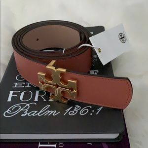 Tory Burch Reversible Logo Belt